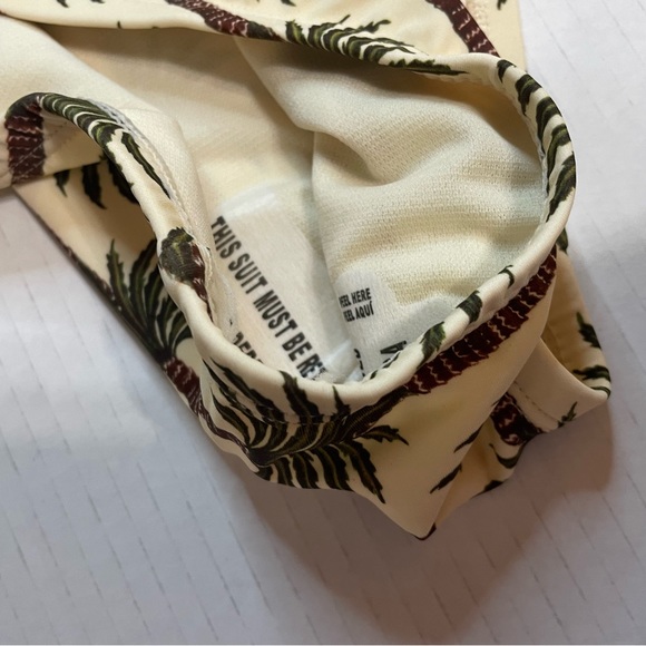 Women’s Augabendita Low Rise Extra Cheeky Bikini Bottoms Palm Trees - Picture 3 of 7